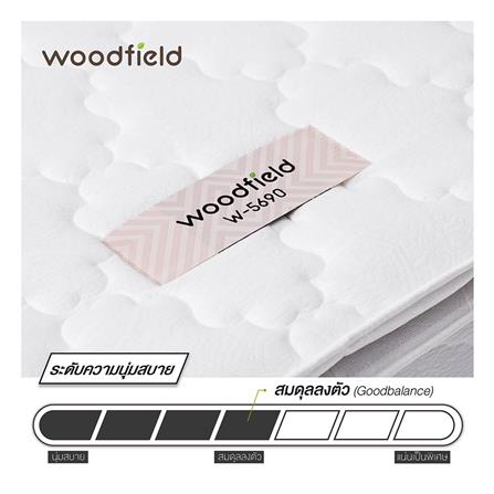 ที่นอน 5 ฟุต WOODFIELD W-5690 พร้อมหมอนหนุน 2 ชิ้น_6