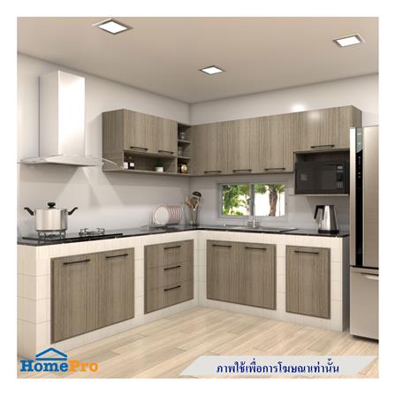 ตู้แขวนเดี่ยวเปิดขวา WPC PARAZZO ENZO 40x60 ซม. สีเอ็มไพร์โอ๊ก_2