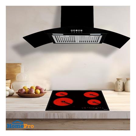 เตาฝัง+เครื่องดูดควัน AXIA C-TOUCH 60 4Z + HERO KNIGHT 90_4