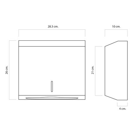 กล่องกระดาษทิชชู่สเตนเลส WSP TPS-204_2