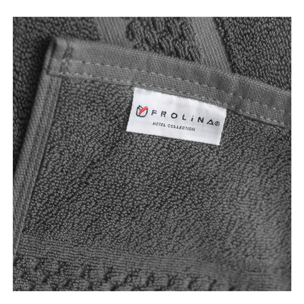 ผ้าขนหนู FROLINA FINEST HOTEL 30X60 นิ้ว สี DARK GREY