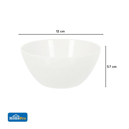 ชาม FINE PORCELAIN 5 นิ้ว KECH NEO SILK WHITE_3