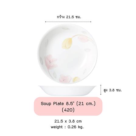 จานลึก 8.5 นิ้ว CORELLE ELEGANT CITY_1