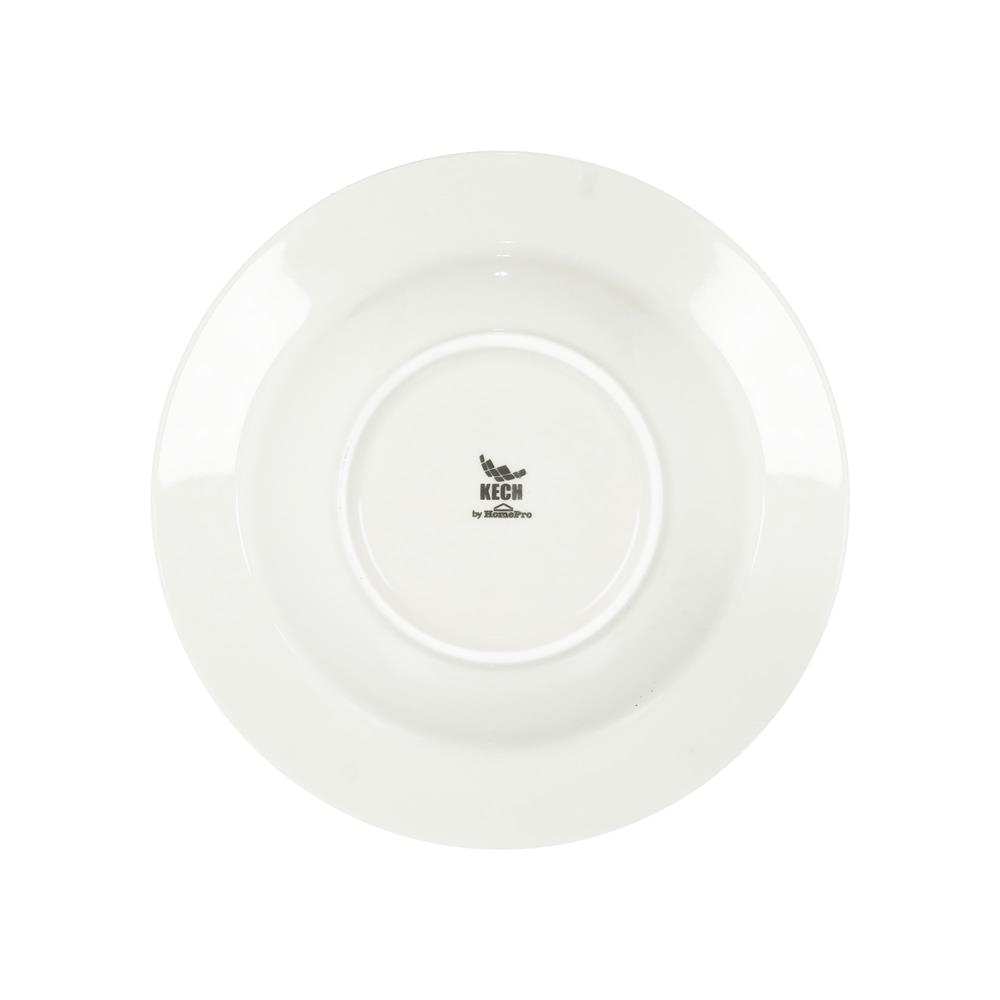 จานลึก FINE PORCELAIN 9 นิ้ว KECH NEO SILK WHITE