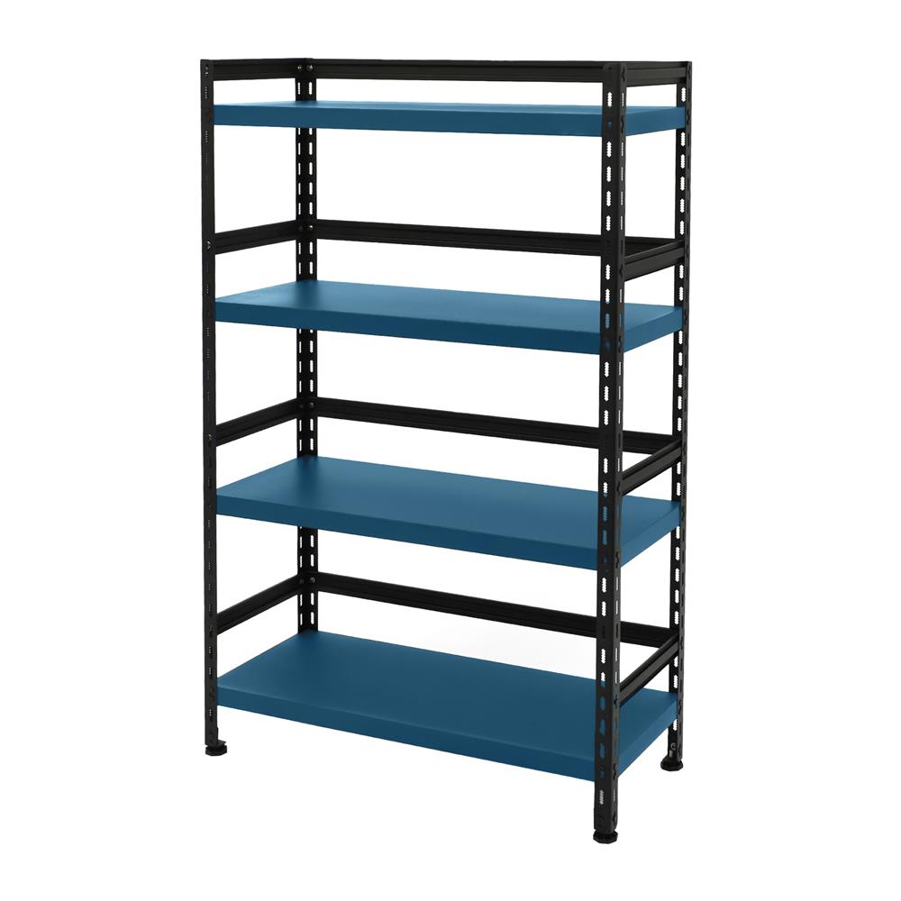 ชั้นวางของ 4 ชั้น FURDINI HOMER TYPE B 100 ซม. สีน้ำเงิน