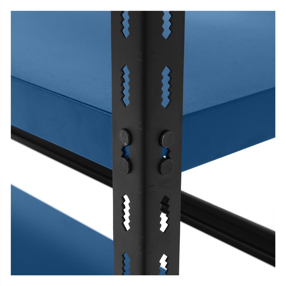 ชั้นวางของ 4 ชั้น FURDINI HOMER TYPE B 100 ซม. สีน้ำเงิน