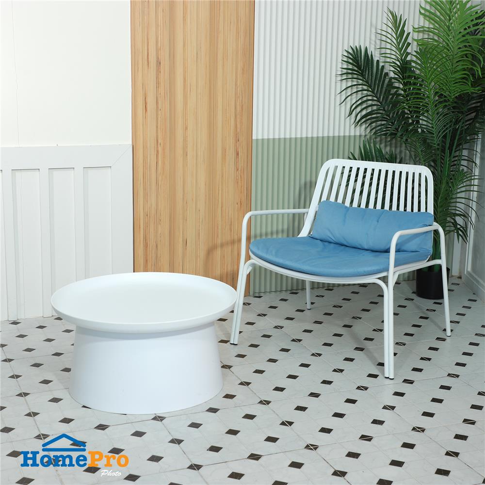 เก้าอี้พลาสติก SPRING VIVIAN สีขาว