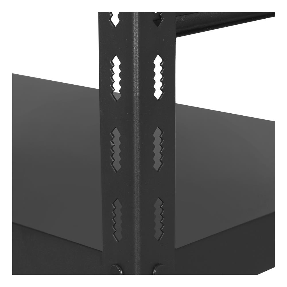 ชั้นวางของ 5 ชั้น FURDINI HOMER TYPE B 100 ซม. สีดำ