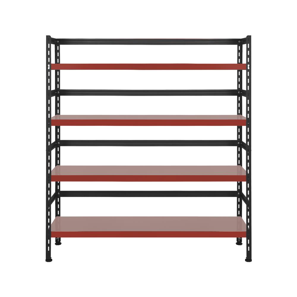 ชั้นวางของ 4 ชั้น FURDINI HOMER TYPE B 150 ซม. สีแดง