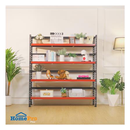 ชั้นวางของ 4 ชั้น FURDINI HOMER TYPE B 150 ซม. สีแดง_5