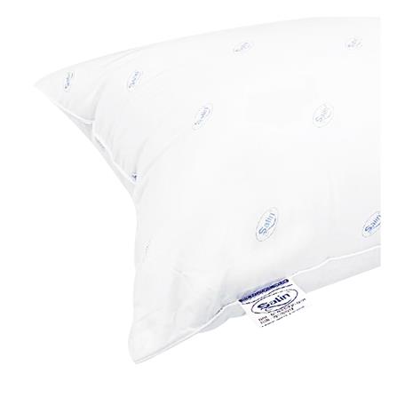 หมอนหนุน ใยสังเคราะห์ SATIN 19x29 นิ้ว สีขาว_1