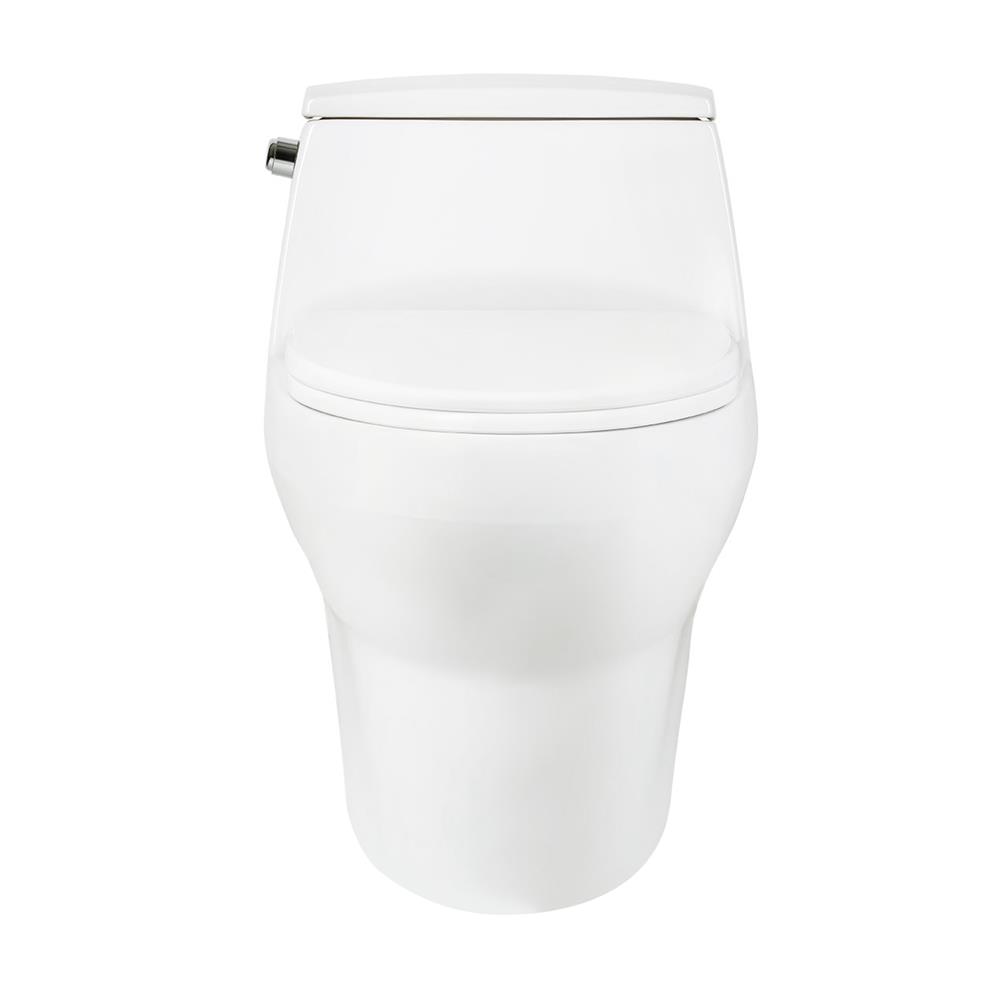 สุขภัณฑ์ 1 ชิ้น KARAT K-72479X-TSL-WK  4.5 ลิตร สีขาว