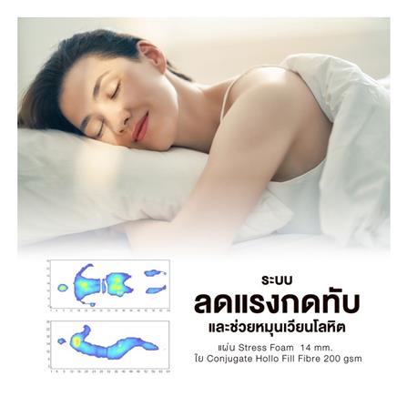 แผ่นรองนอน 3.5 ฟุต MIDAS NATURSOFT_9
