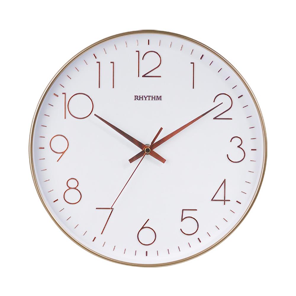 นาฬิกาแขวน RHYTHM CMG601NR13 12 นิ้ว สีโรสโกลด์