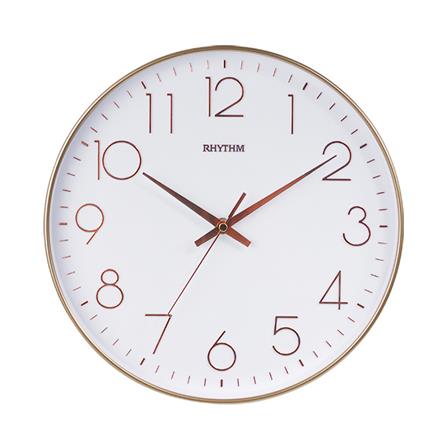นาฬิกาแขวน RHYTHM CMG601NR13 12 นิ้ว สีโรสโกลด์_0