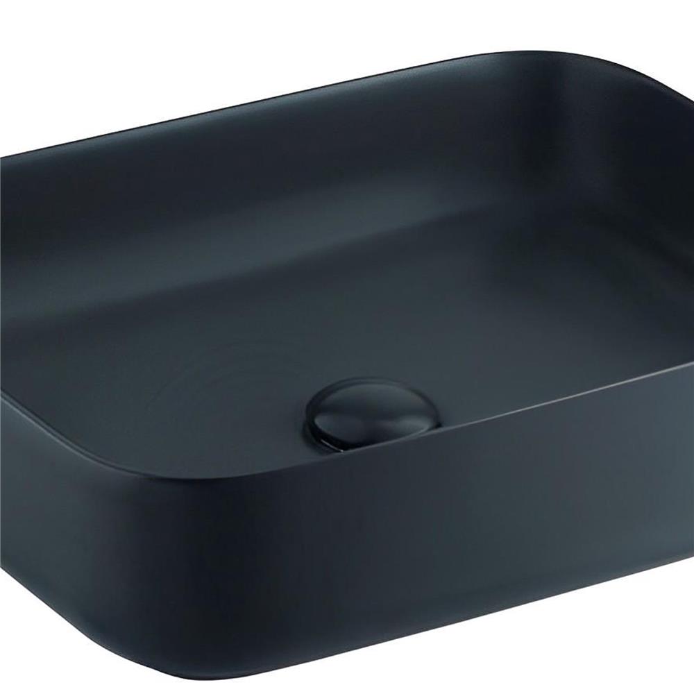 อ่างล้างหน้าวางบนเคาน์เตอร์ COTTO C00126GB สีฟ้าอมเทาด้าน