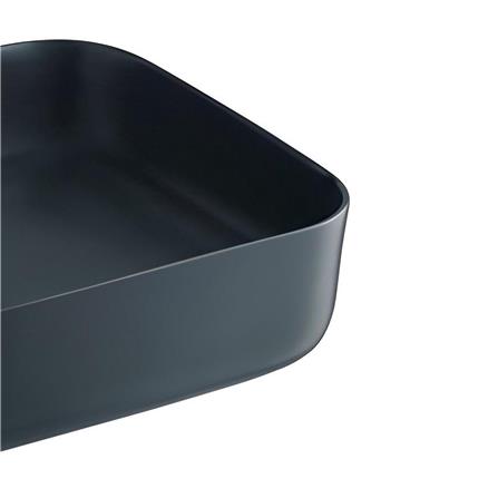 อ่างล้างหน้าวางบนเคาน์เตอร์ COTTO C00126GB สีฟ้าอมเทาด้าน_2