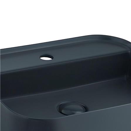 อ่างล้างหน้าวางบนเคาน์เตอร์ COTTO C00125GB สีฟ้าอมเทาด้าน_1