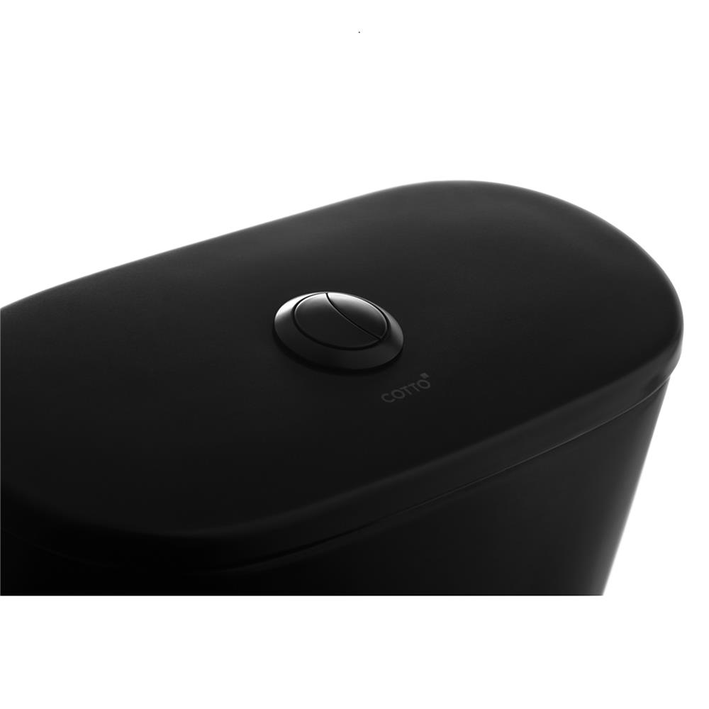 สุขภัณฑ์ 1 ชิ้น COTTO C11007MBK 3/5.5 ลิตร สีดำ