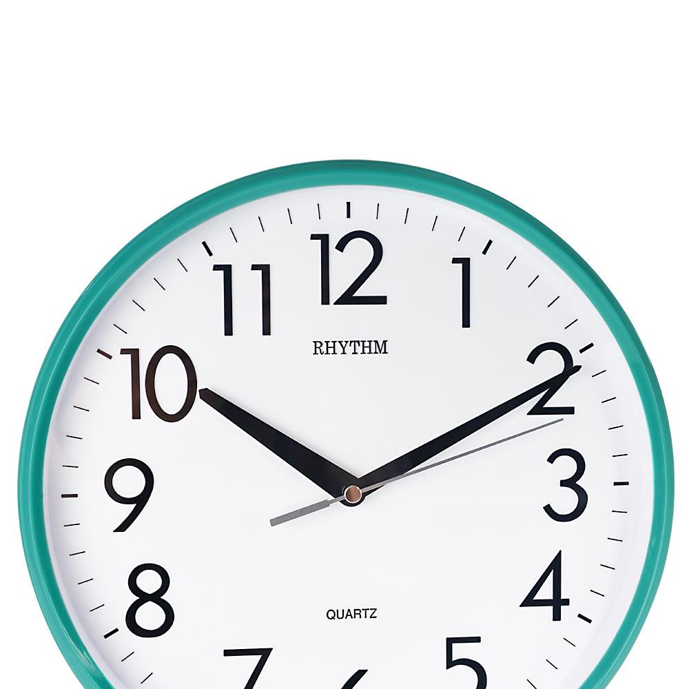 นาฬิกาแขวน RHYTHM CMG716NR05 10 นิ้ว สีเขียว