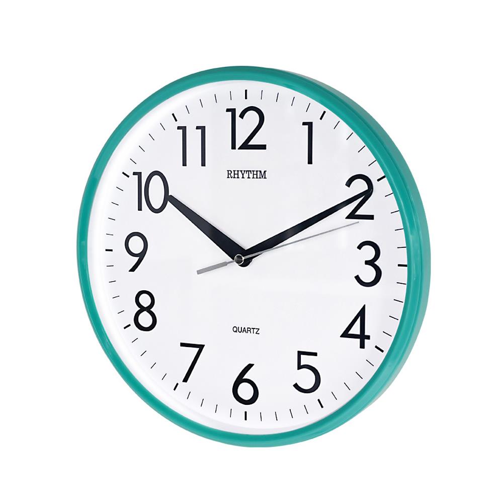 นาฬิกาแขวน RHYTHM CMG716NR05 10 นิ้ว สีเขียว