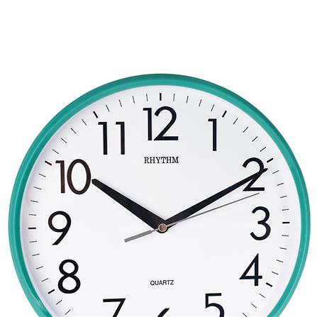 นาฬิกาแขวน RHYTHM CMG716NR05 10 นิ้ว สีเขียว_1