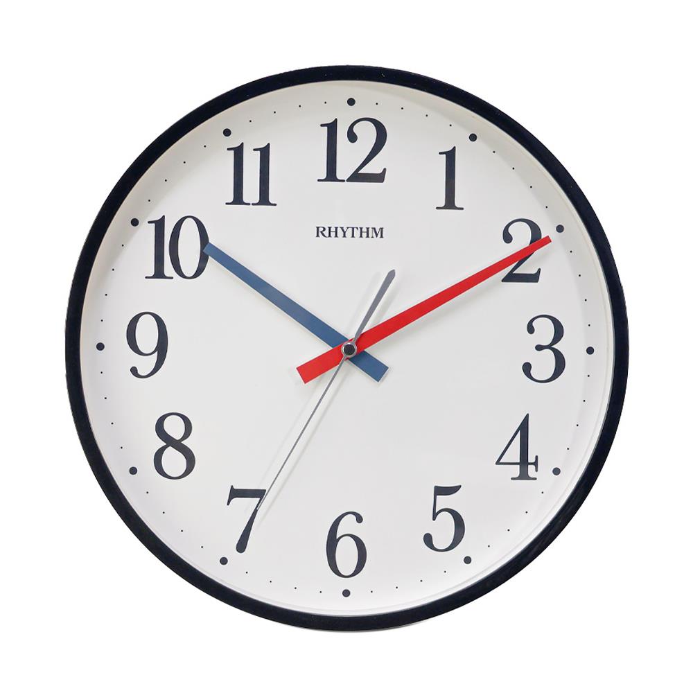 นาฬิกาแขวน RHYTHM CMG619NR02 12 นิ้ว สีดำ