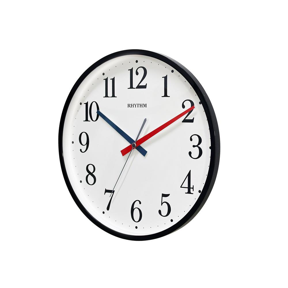 นาฬิกาแขวน RHYTHM CMG619NR02 12 นิ้ว สีดำ
