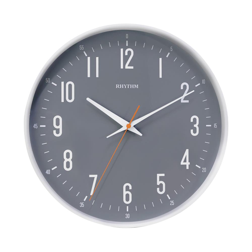 นาฬิกาแขวน RHYTHM CMG620NR03 12 นิ้ว สีเทา/ขาว