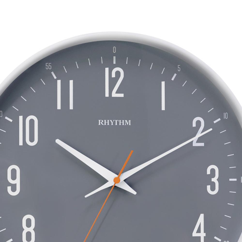 นาฬิกาแขวน RHYTHM CMG620NR03 12 นิ้ว สีเทา/ขาว