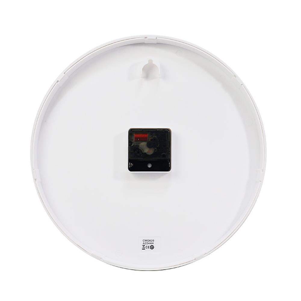 นาฬิกาแขวน RHYTHM CMG620NR03 12 นิ้ว สีเทา/ขาว