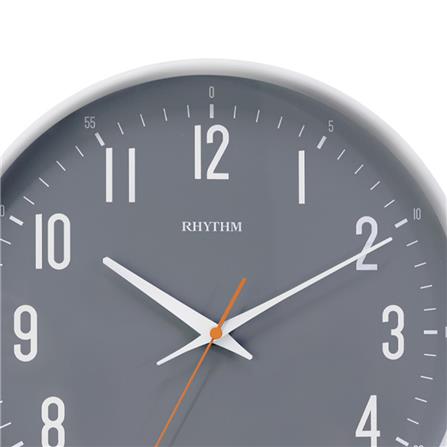 นาฬิกาแขวน RHYTHM CMG620NR03 12 นิ้ว สีเทา/ขาว_1