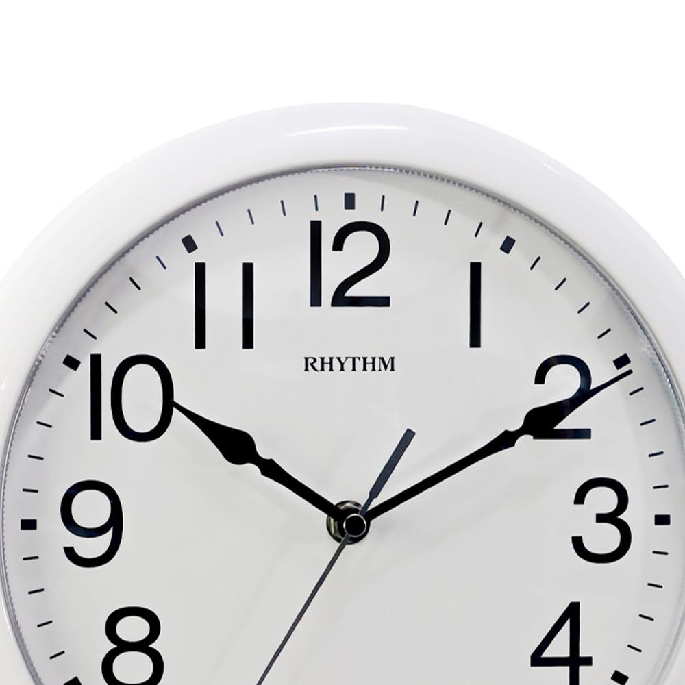 นาฬิกาแขวน RHYTHM CMG621NR03 10.5 นิ้ว สีขาว