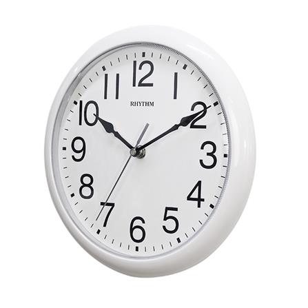 นาฬิกาแขวน RHYTHM CMG621NR03 10.5 นิ้ว สีขาว_2