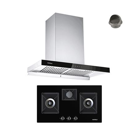 เตาฝัง+เครื่องดูดควัน HAFELE IRENE+GASPARO 495.07....