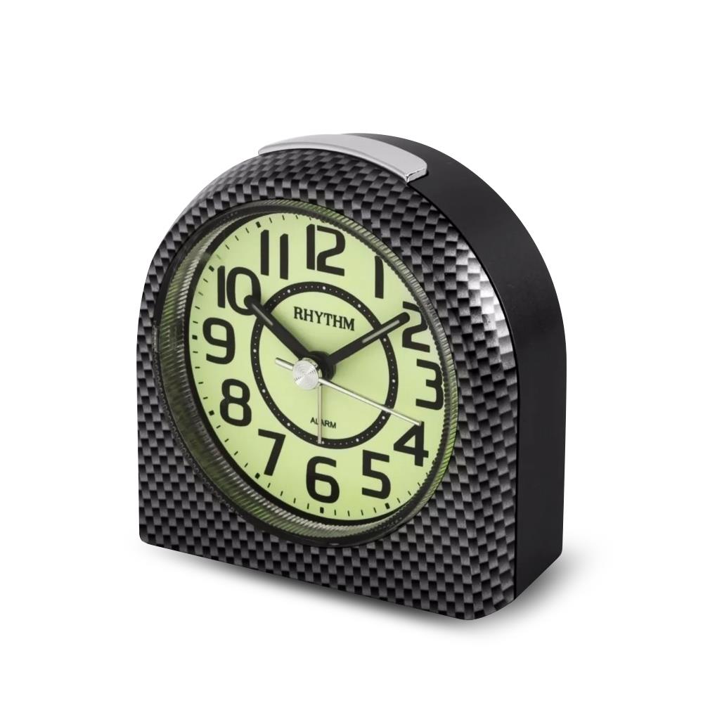 นาฬิกาปลุก RHYTHM CRE854NR02 3 นิ้ว สีดำ