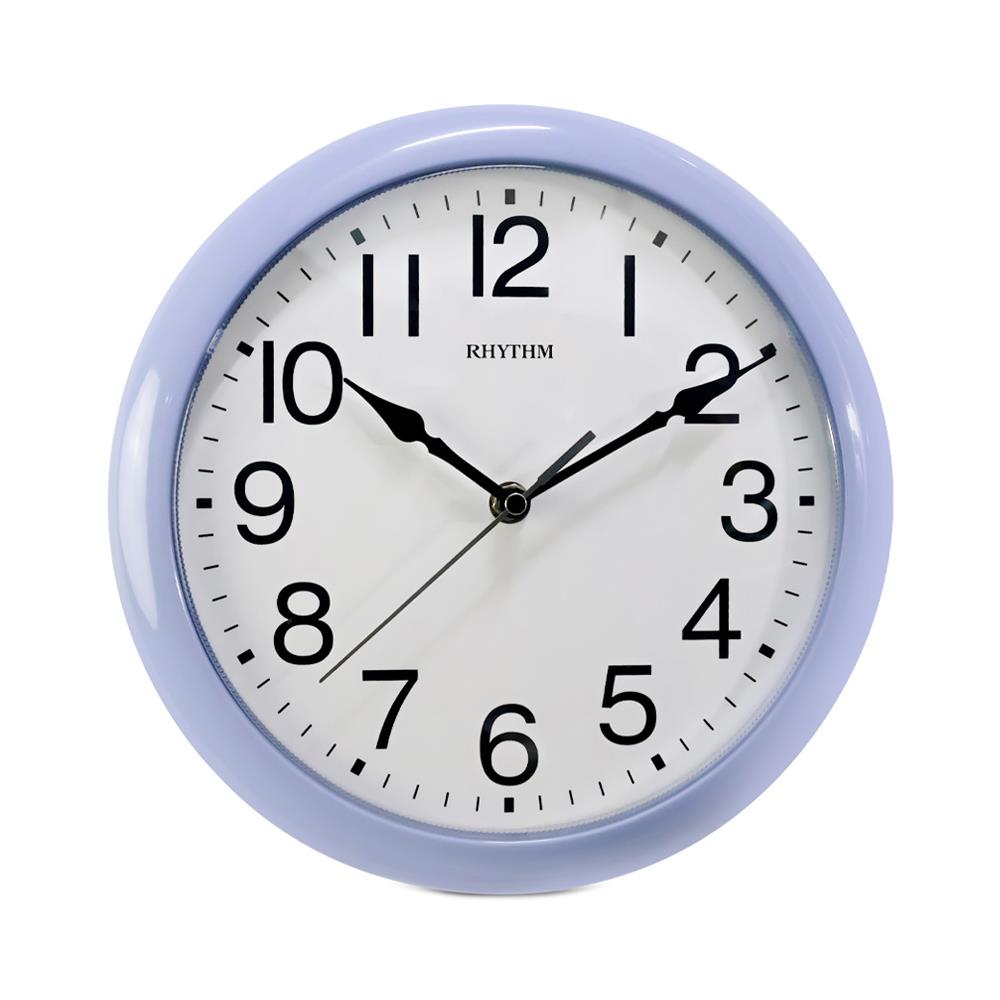 นาฬิกาแขวน RHYTHM CMG621NR04 10.5 นิ้ว สีฟ้า