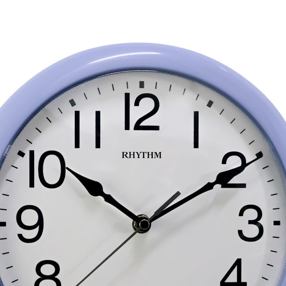 นาฬิกาแขวน RHYTHM CMG621NR04 10.5 นิ้ว สีฟ้า