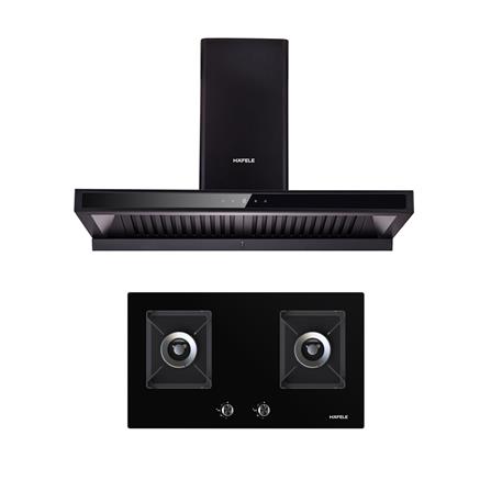 เตาฝัง+เครื่องดูดควัน HAFELE BAYU 90+LORENZO 495.07.427_0