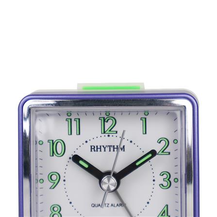 นาฬิกาปลุก RHYTHM CRE210NR12 2.2 นิ้ว สีม่วง_1