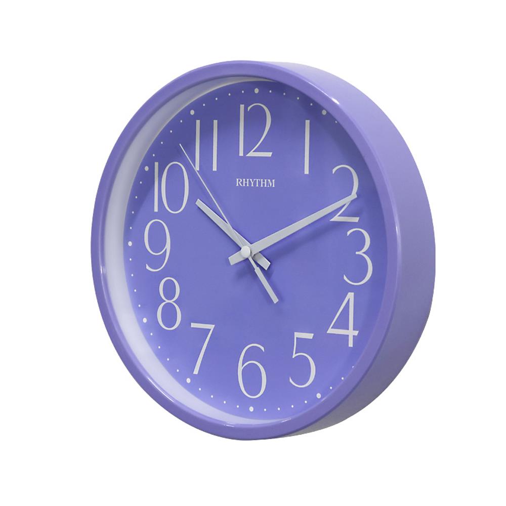 นาฬิกาแขวน RHYTHM CMG625NR12 9 นิ้ว สีม่วง