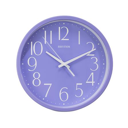 นาฬิกาแขวน RHYTHM CMG625NR12 9 นิ้ว สีม่วง_0