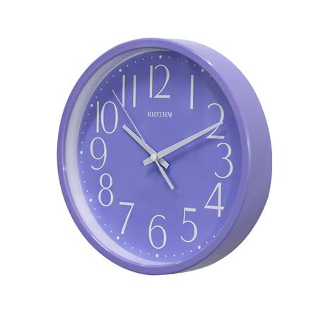 นาฬิกาแขวน RHYTHM CMG625NR12 9 นิ้ว สีม่วง_2