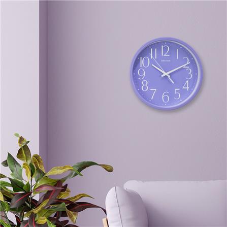 นาฬิกาแขวน RHYTHM CMG625NR12 9 นิ้ว สีม่วง_4