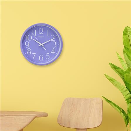 นาฬิกาแขวน RHYTHM CMG625NR12 9 นิ้ว สีม่วง_5