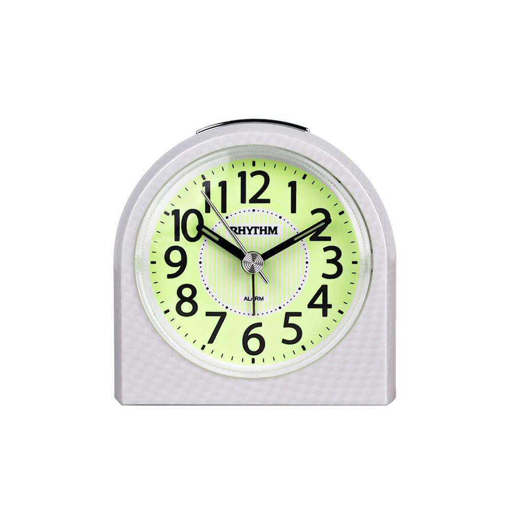 นาฬิกาปลุก RHYTHM CRE854NR03 3 นิ้ว สีขาว