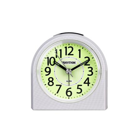 นาฬิกาปลุก RHYTHM CRE854NR03 3 นิ้ว สีขาว_0