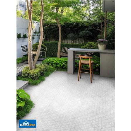 กระเบื้องพื้น 18x18 นิ้ว TARA คอสช่า สีขาว_5