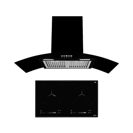 เตาฝัง+เครื่องดูดควัน AXIA IC-TOUCH732Z+HERO KNIGH...