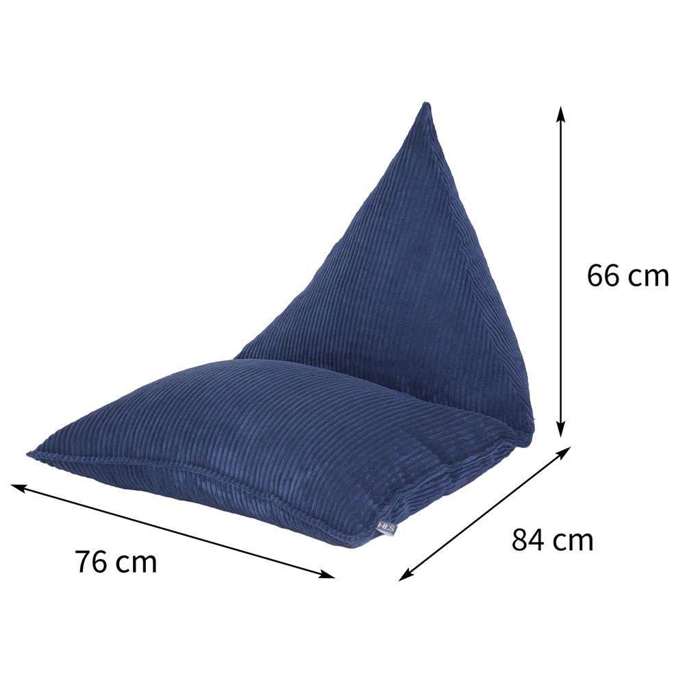 เบาะรองนั่ง HOME LIVING STYLE DELLA 30X26 นิ้ว สีน้ำเงิน